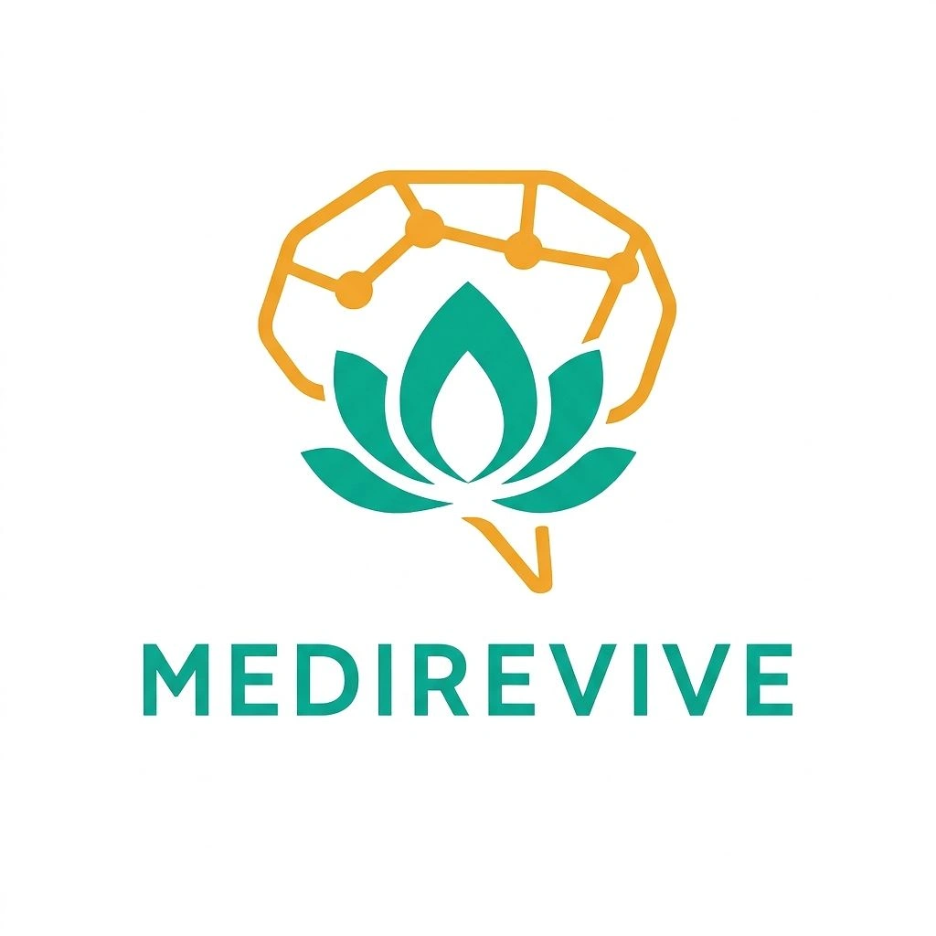 병원 AEO·GEO 서비스 제안서와 AI 검색 인용 사례 1 메디리바이브 MEDIREVIVE 로고